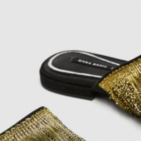 ❌SOLD❌Zara fringe mules - Picture 4 of 5